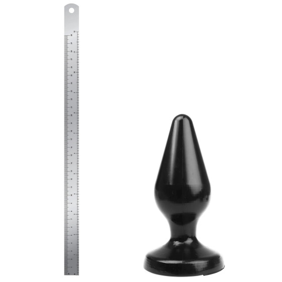 Plug Classic XL I Love Butt 17 x 7.5 cm Black