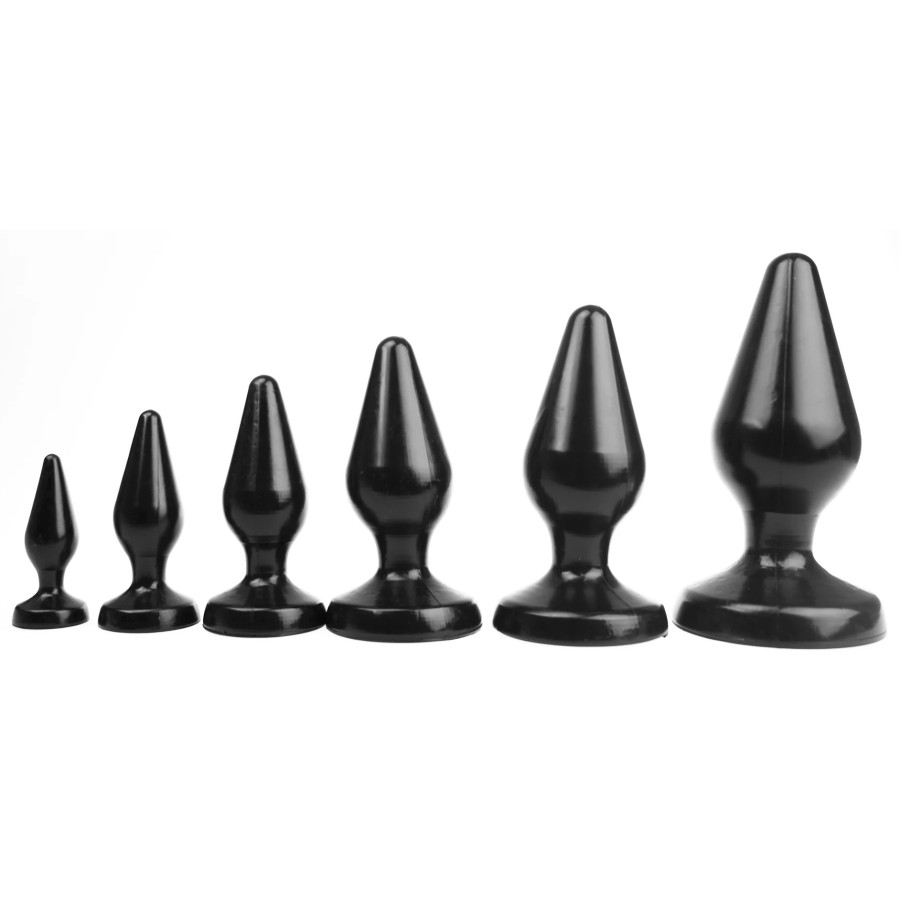 Plug Classic XL I Love Butt 17 x 7.5 cm Black