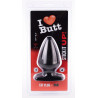 Plug Fat M I Love Butt 14 x 7.5 cm Noir