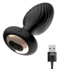 Plug vibrant et rotatif Drago 8 x 3.4cm