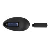 Plug vibrant Rimmer Velvet 11 x 4.2 cm Noir