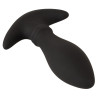 Vibrating Plug Moving Rings Anos 14 x 4.8 cm Black