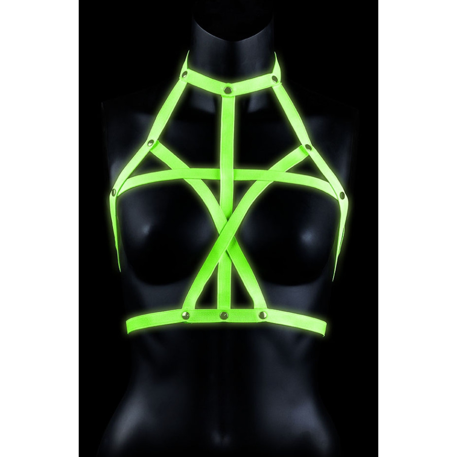 Harnais phosphorescent Bra Harness Glow