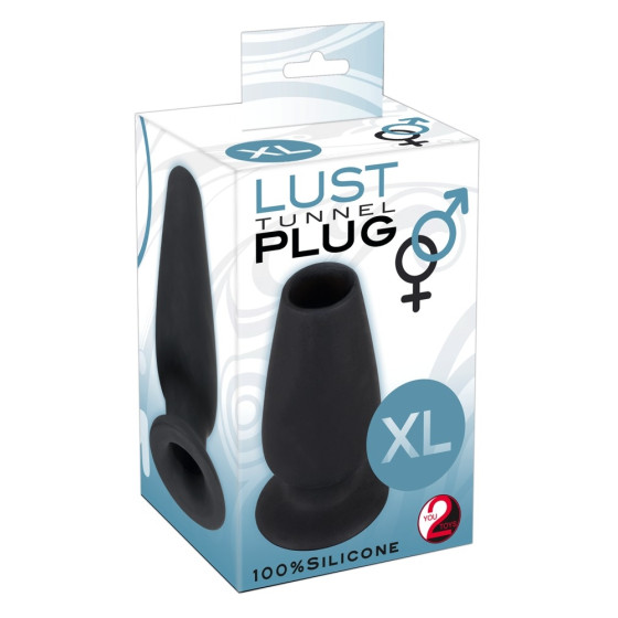 Plug tunnel Lust 12 x 5.8 cm - Ouverture 30mm