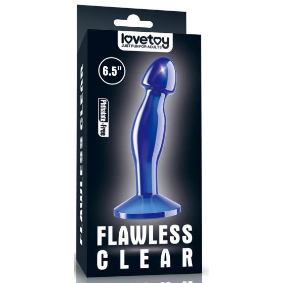 Plug Flawless 14 x 4 cm Blue
