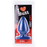 Plug Fat L I Love Butt 15.5 x 9 cm Bleu
