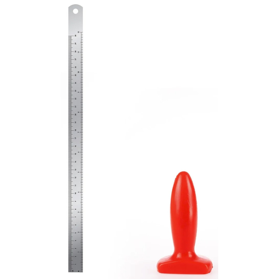 Plug Slim M I Love Butt 11 x 3.7 cm Red