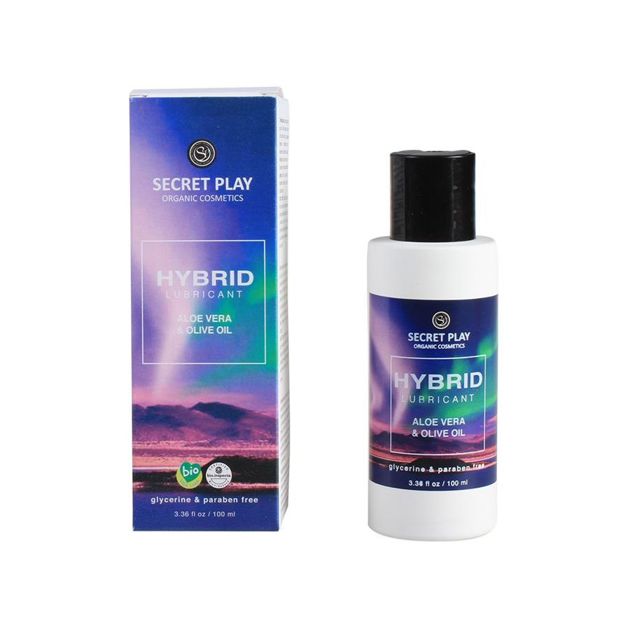 Lubrifiant Bio Hybrid Lube Aloe Vera et Huile d'Olive 100ml Lubrifiant Bio Hybrid Lube Aloe Vera et Huile d'Olive 100ml
