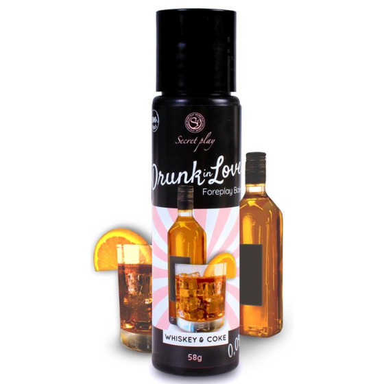 Lubrifiant Comestible Drunk In Love Whiskey & Cola 60ml