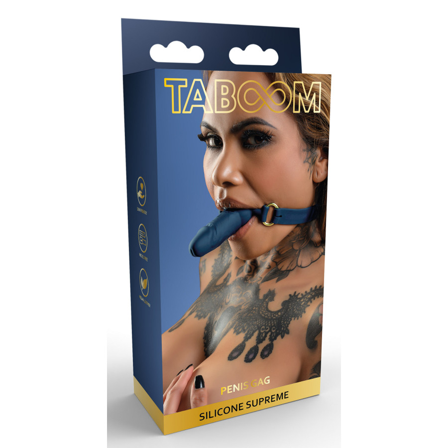 Bâillon en Silicone Supreme Dick 7 x 2.7cm