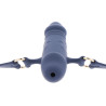 Bâillon en Silicone Supreme Double 9.5 x 3.4cm