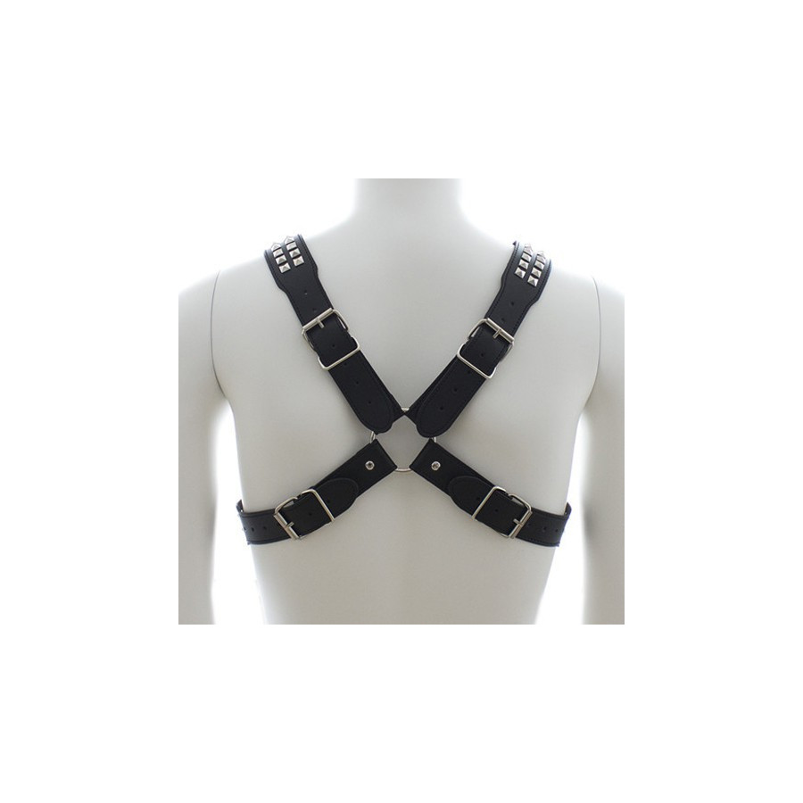 Harnais homme Studs Steel Chest