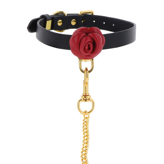 Collier et laisse Wild Roses