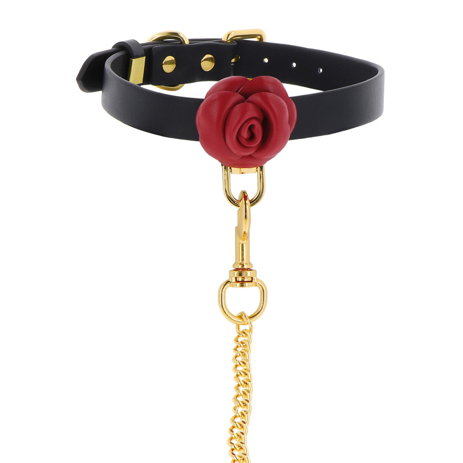 Collier et laisse Wild Roses