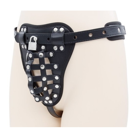 Belt Full Black chastity belt