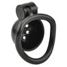 Cage Round Lock 4 x 3.5 cm Black