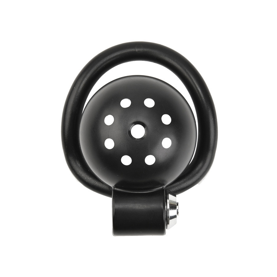 Cage Round Lock 4 x 3.5 cm Black