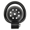 Cage Round Lock 4 x 3.5 cm Black