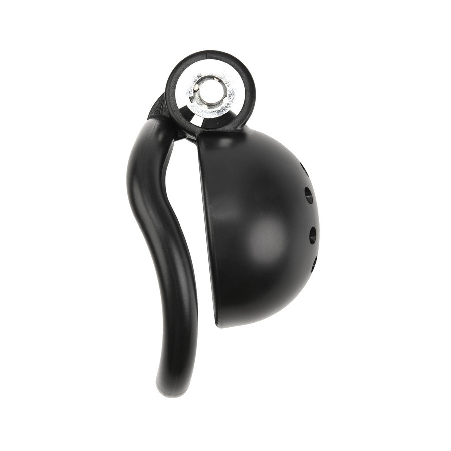 Cage Round Lock 4 x 3.5 cm Black