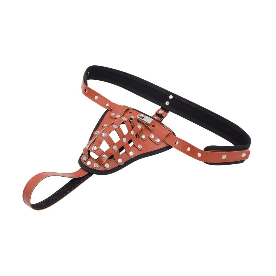 Chastity Belt Full Brown