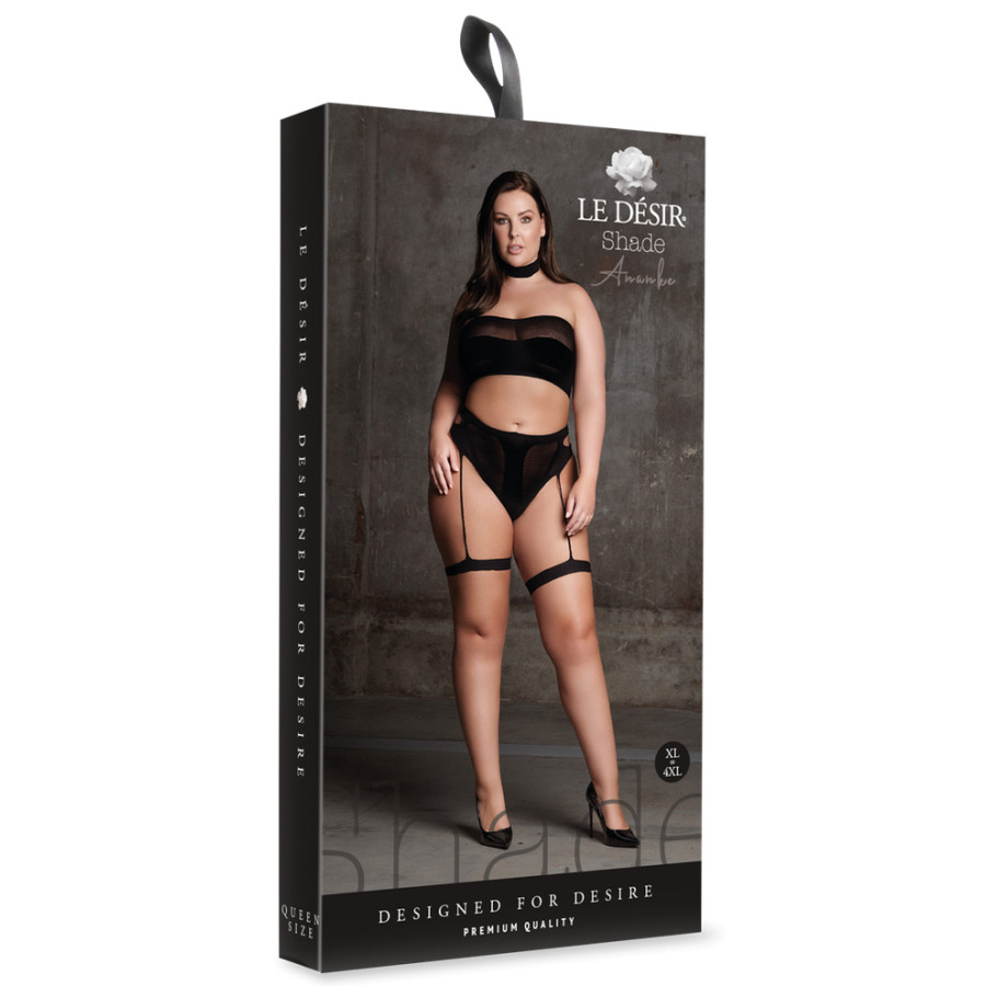 Ensemble 3 Pièces Grande Taille Ananke Noir