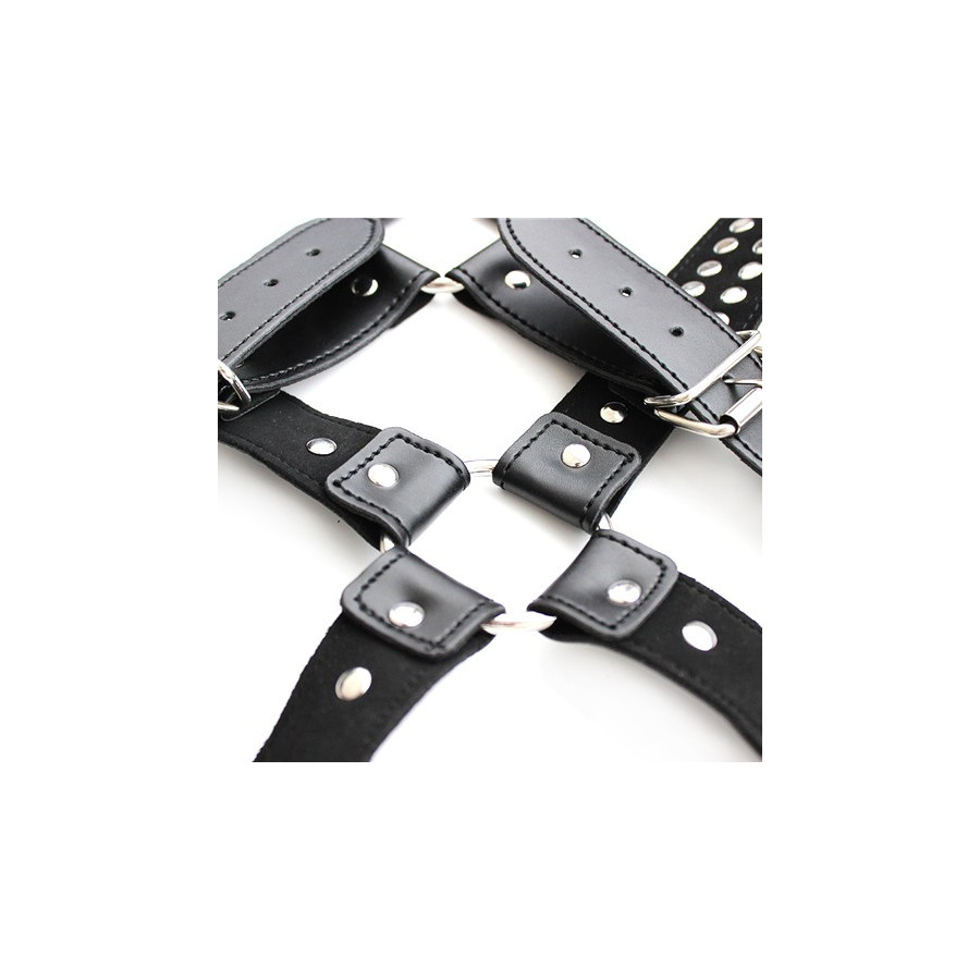 Harnais homme Studs Steel Chest
