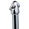 Embout de lavement anal Chromium 14 x 3cm