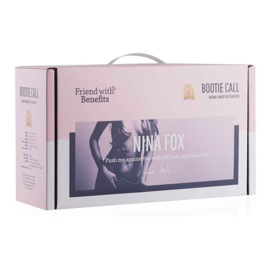 Masturbateur Réaliste Nina Fox 2 Entrées