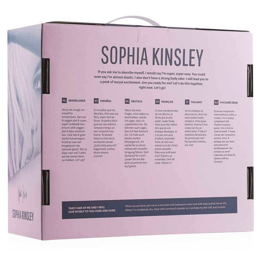 Masturbateur Réaliste Sophia Kingsley 2 Entrées