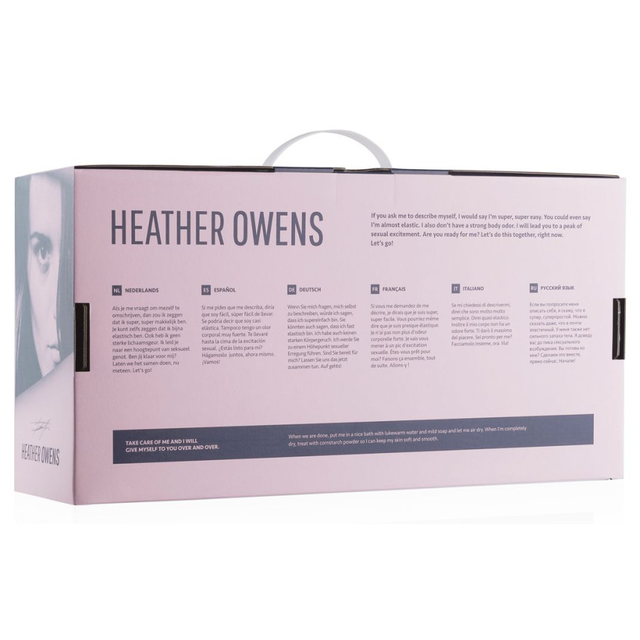 Masturbateur Réaliste Heather Owens 2 Entrées