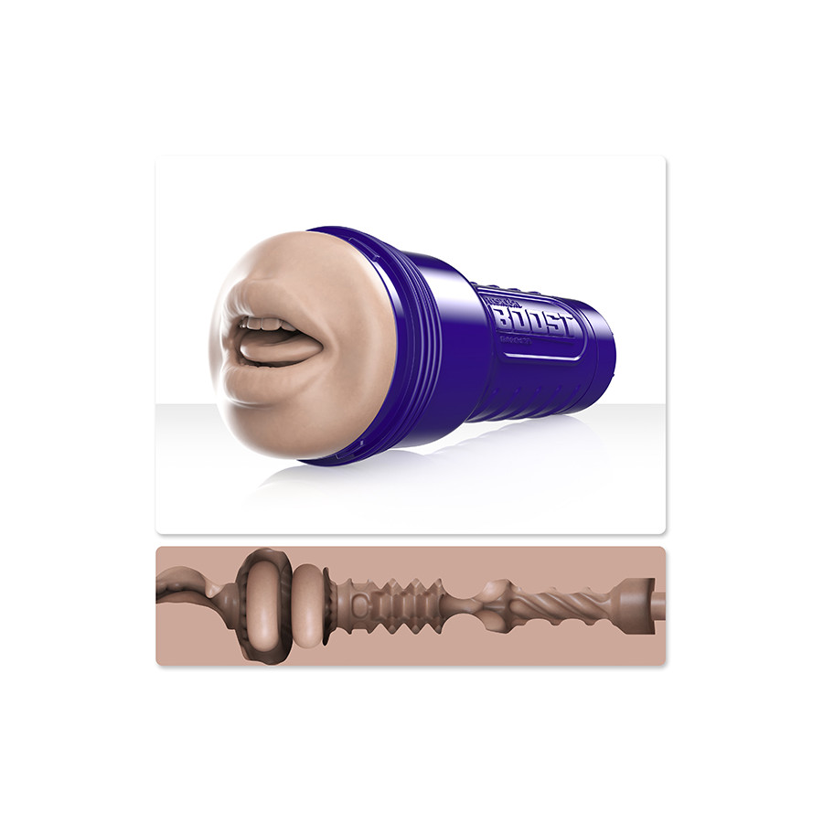 Masturbateur Fleshlight Boost Blow Bouche Light Masturbateur Fleshlight Boost Blow Bouche Light