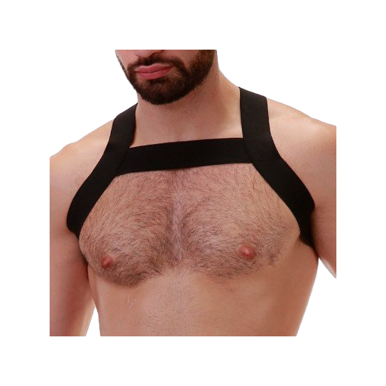 Harnais élastique Matt Noir