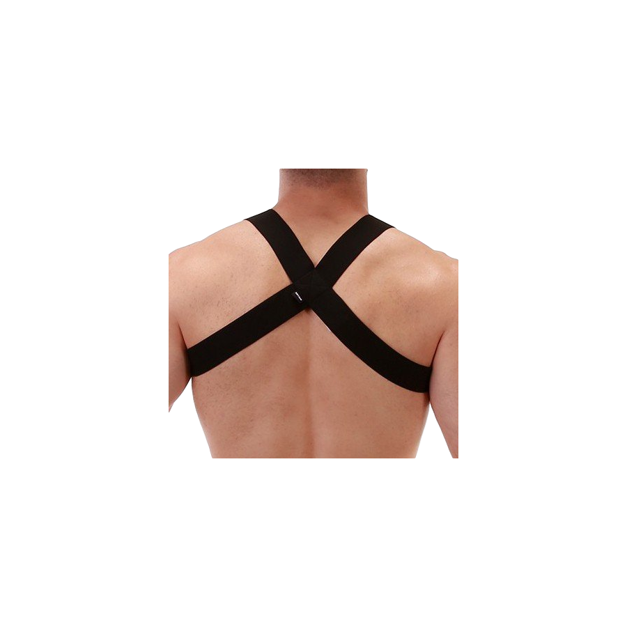 Harnais élastique Matt Noir
