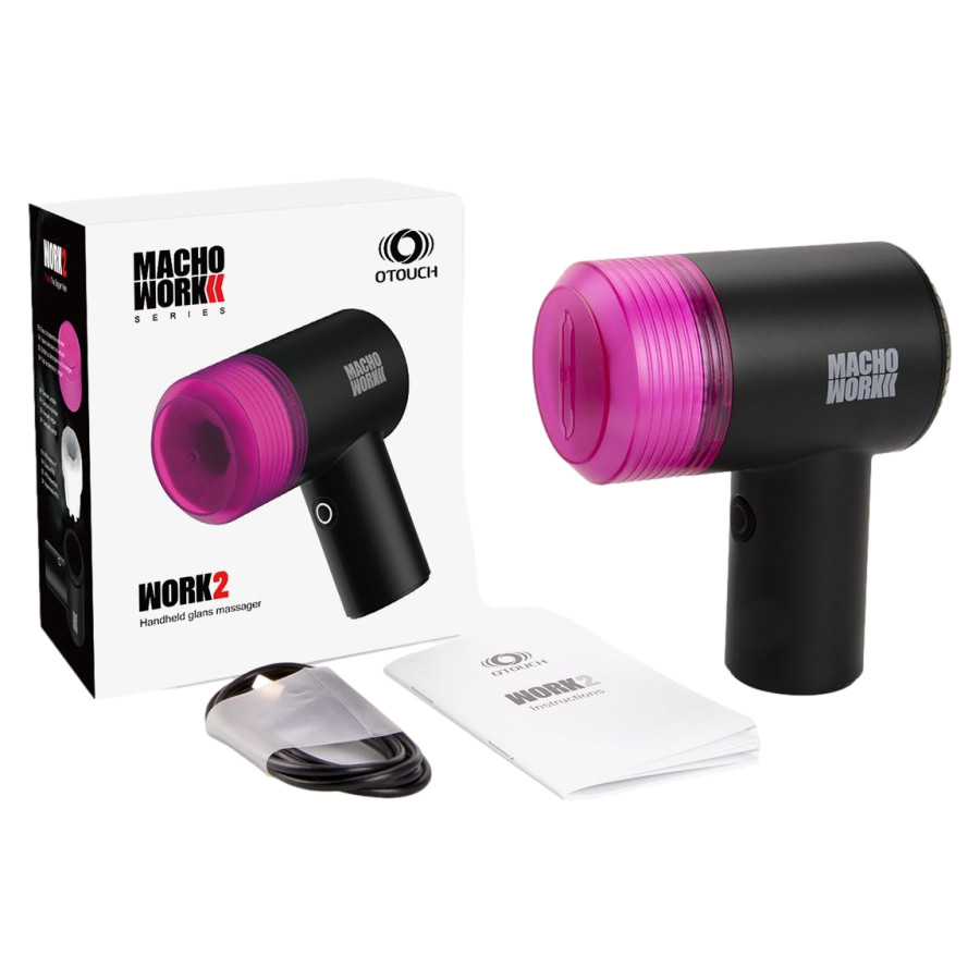 Masturbateur de gland Work 2 - 10 Vibrations