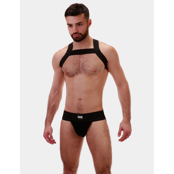 Harnais élastique Matt Noir
