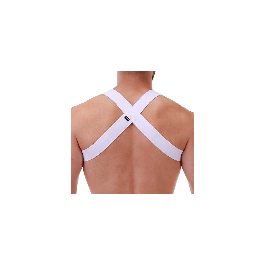 Harnais élastique Matt Blanc