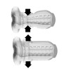 Masturbateur Deep Squeeze Vibrations et Succion