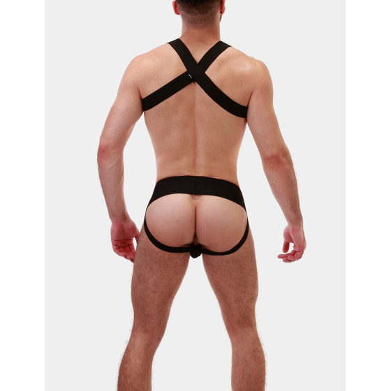 Harnais élastique Matt Noir