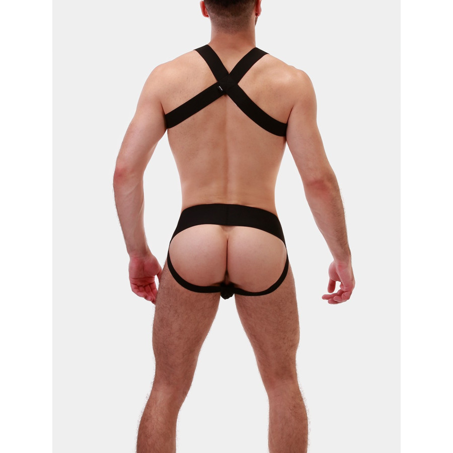 Harnais élastique Matt Noir