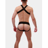 Harnais élastique Matt Noir