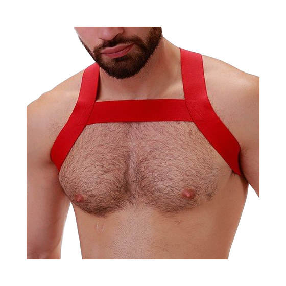 Harnais Élastique MATT Rouge