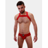 Harnais Élastique MATT Rouge
