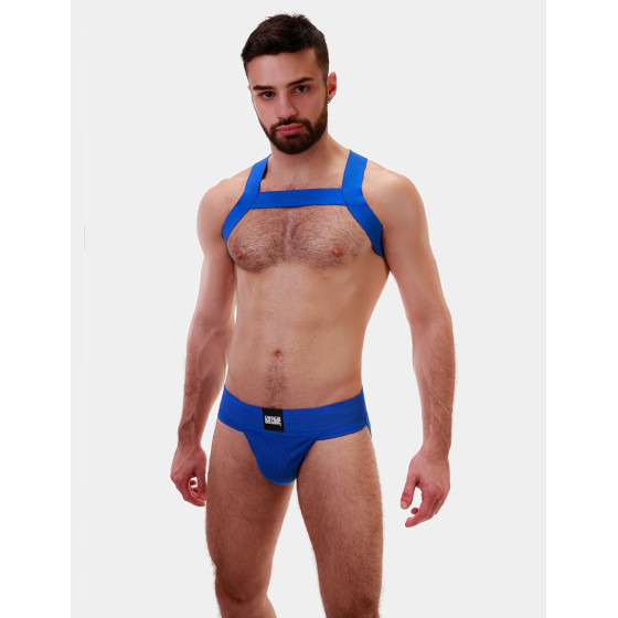 Harnais en élastique Matt Bleu