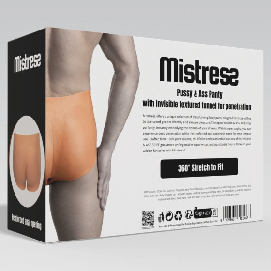 Boxer Prothèse Vulve et Fessier Miss Vagina