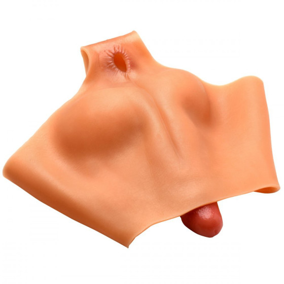 Boxer Prothèse Faux Pénis et Fessier Mister Dick 18cm