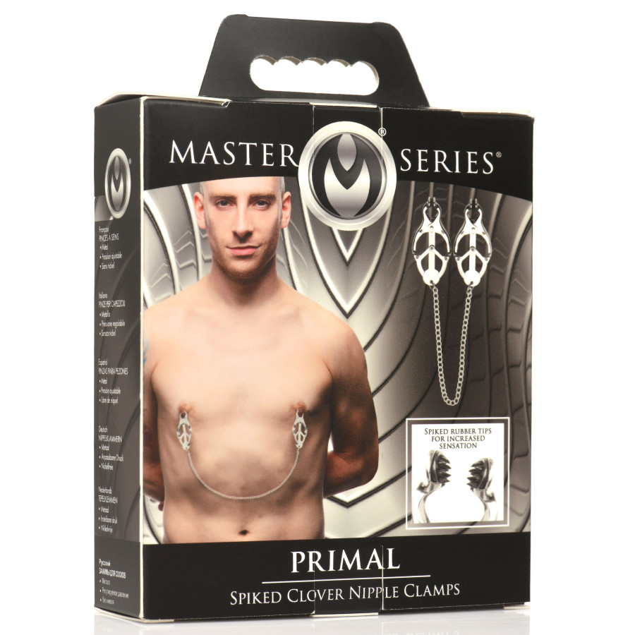 Primal nipple clamps 8.5 x 3.5cm