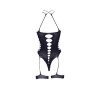Body avec Porte-Jarretelles Shade Metis Noir