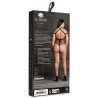 Open Thong Body Large Size Leda Black