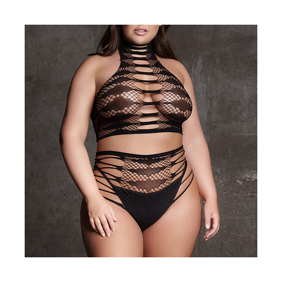 Ensemble 2 Pièces Grande Taille Carpo Noir
