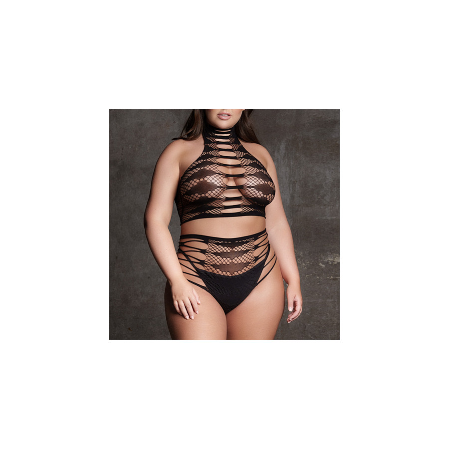 Ensemble 2 Pièces Grande Taille Carpo Noir